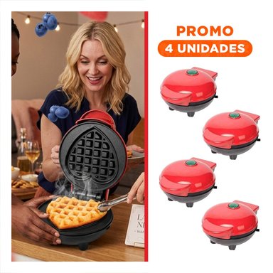PACK4 COCINADORA MINI CORAZON PARA PREPARACIONES DULCES EN COCINA Y+REGALO STICKER - 1