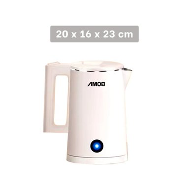 PACK6 HERVIDOR DE COCINA BLANCO BOMA ELECTRICO - 4