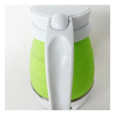 PACK2 CALENTADOR DOMESTICO ELECTRICO DE SILICONA 600ML VERDE PARA VIAJES Y+PAPEL REGALO - 5