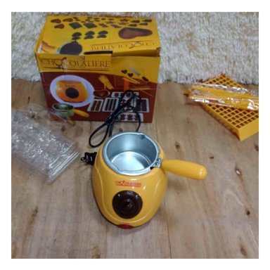 PACK2 HERVIDOR PARA BEBIDAS CALIENTES CON ACCESORIOS AMARILLO - 3