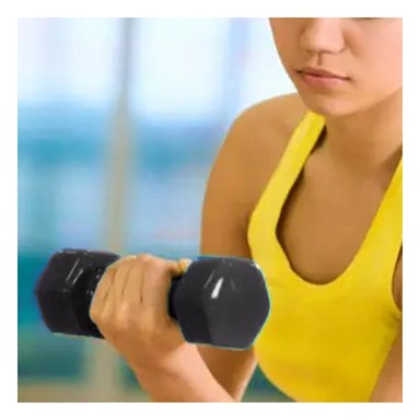 PACK12 DUMBBELL FUNCIONAL NEGRO 1 KG PARA CASA - 3