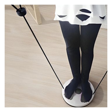 PACK4 PLATAFORMA PARA CASA DE ABDOMEN CON LIGAS FIT PLOMO Y+PAPEL REGALO - 2