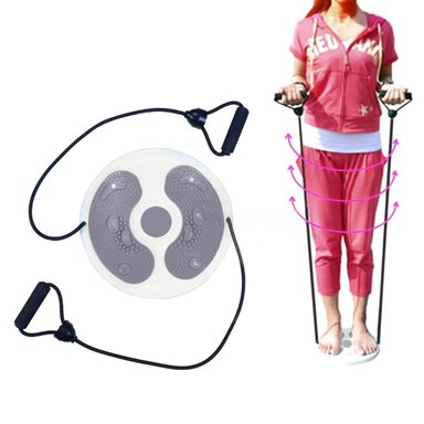 PACK4 PLATAFORMA PARA CASA DE ABDOMEN CON LIGAS FIT PLOMO Y+PAPEL REGALO - 3