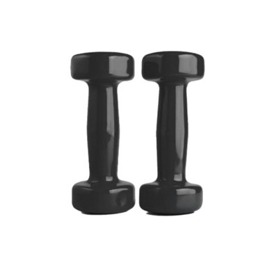 PESA COMPACTA NEGRO 2 KG PARA ENTRENAMIENTO Y+PAPEL REGALO - 1