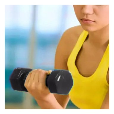 PESA COMPACTA NEGRO 2 KG PARA ENTRENAMIENTO Y+PAPEL REGALO - 3