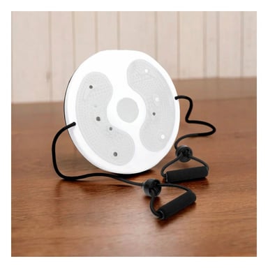 PACK4 BASE PARA CASA DE ABDOMEN CON LIGAS FIT BLANCO Y+REGALO STICKER - 3