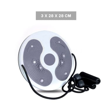 PACK6 DISCO FUNCIONAL DE ABDOMEN CON LIGAS FIT PLOMO Y+REGALO STICKER - 4