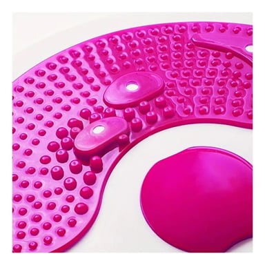 PACK6 TABLA PARA CASA DE ABDOMEN CON LIGAS FIT ROSADO - 3
