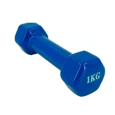 PACK6 PESA FUNCIONAL AZUL 1 KG PARA EJERCICIO Y+REGALO STICKER - 2