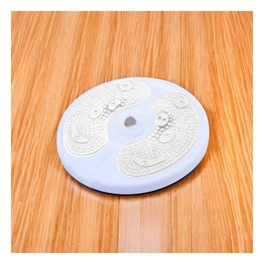 PACK6 DISCO FUNCIONAL DE ABDOMEN CON LIGAS FIT BLANCO Y+REGALO STICKER - 5