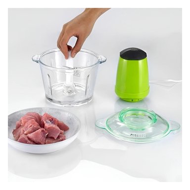PACK4 EQUIPO COMPACTO DE ALIMENTOS 2L VERDE POTENTE PARA COCINA Y+REGALO STICKER - 5