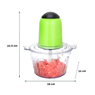 MAQUINA MULTIFUNCIONAL DE ALIMENTOS 2L VERDE POTENTE Y DURADERA Y+POST IT - 4