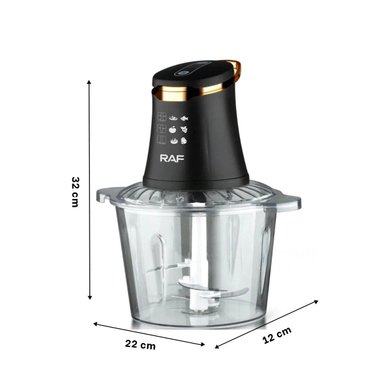 PACK4 ACCESORIO DE COCINA CON 4 CUCHILLAS NEGRO ELECTRICO Y COMPACTO Y+PAPEL REGALO - 4