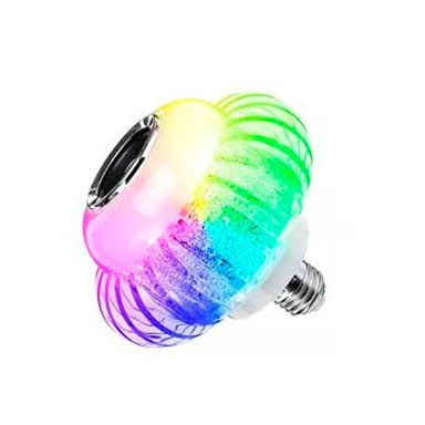 PACK2 ILUMINACION LED BOCINA BLUETOOTH SMART MUSICAL CON RGB Y SONIDO Y+REGALO STICKER - 2