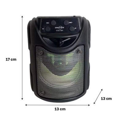 PACK12 BOCINA INALAMBRICA 4' PARA CASA Y FIESTA CON MUSICA Y+PAPEL REGALO - 4