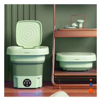 EQUIPO VERDE 500ML DE PLASTICO Y ACERO INOXIDABLE TURCO PARA SU COCINA Y+PAPEL REGALO - 2