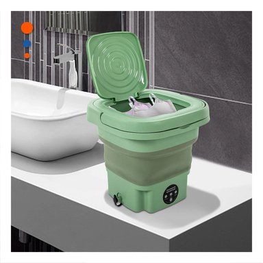 EQUIPO VERDE 500ML DE PLASTICO Y ACERO INOXIDABLE TURCO PARA SU COCINA Y+PAPEL REGALO - 3