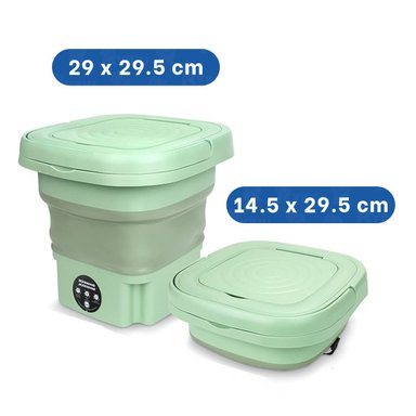 EQUIPO VERDE 500ML DE PLASTICO Y ACERO INOXIDABLE TURCO PARA SU COCINA Y+PAPEL REGALO - 4