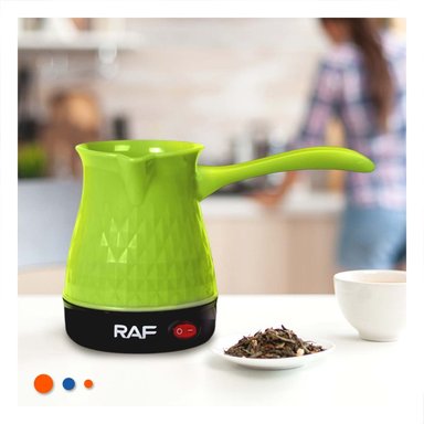 EQUIPO VERDE 500ML DE PLASTICO Y ACERO INOXIDABLE TURCO PARA SU COCINA Y+PAPEL REGALO - 3