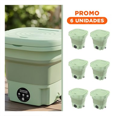PACK6 EQUIPO 500ML VERDE TURCO DE ACERO INOXIDABLE Y PLASTICO PARA SU CASA - 1