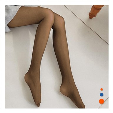 PACK4 MALLA EFECTO PIEL TALLA UNICA MARRON PARA DIAS DE MUCHO FRIO CON ELEGANCIA - 4