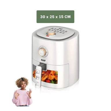 PACK2 ELECTRODOMESTICO DE AIRE 4L BLANCO CON DISEÑO MODERNO Y DURADERO Y+PAPEL REGALO - 4