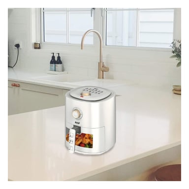 PACK2 ELECTRODOMESTICO DE AIRE 4L BLANCO CON DISEÑO MODERNO Y DURADERO Y+PAPEL REGALO - 5
