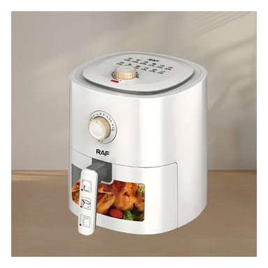PACK2 COCINA DE AIRE 4L PARA PREPARAR PAPAS Y POLLO CROCANTE BLANCO - 3