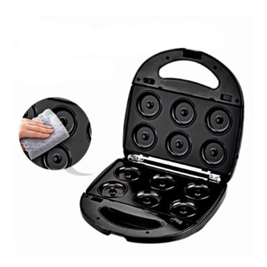 PACK2 TOSTADORA COMPACTA 8 EN 1 CON APERTURA AMPLIA Y COLOR NEGRO Y+REGALO STICKER - 2