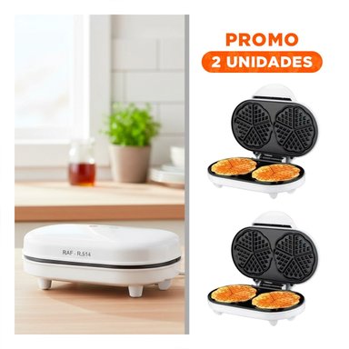 PACK2 TOSTADORA ELECTRICA COLOR BLANCO DOBLE CON USO DIARIO - 1