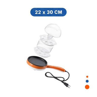 FREIDORA 2 EN 1 NARANJA PARA PREPARAR COMIDAS RÁPIDAS Y+LIGAS REGALO - 4