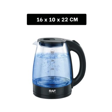 PACK4 OLLA ELÉCTRICA PARA HERVIR AGUA EFICAZMENTE COLOR NEGRO 2L - 4