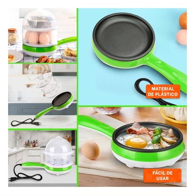 JARRA FREIDORA EFICIENTE VERDE LIMON CON BASE GIRATORIA PARA USO EN COCINA Y+LIGAS REGALO - 5