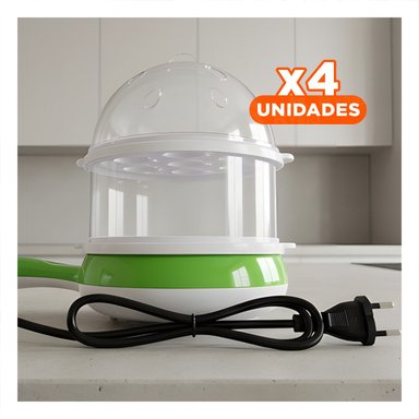 PACK4 JARRA FREIDORA INNOVADORA VERDE LIMON DE MATERIAL RESISTENTE PARA EL HOGAR - 1