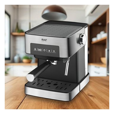 CAFETERA DIGITAL 1.6L COLOR PLATEADO PARA LA CASA Y OFICINA - 2