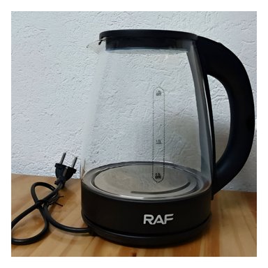 PACK6 JARRA ELÉCTRICA COLOR NEGRO CON BASE ANTIDESLIZANTE Y APAGADO AUTOMÁTICO 2L - 3