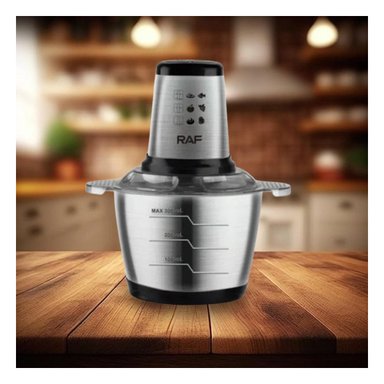 LICUADORA 3L DE ALIMENTOS CON MOTOR POTENTE COLOR GRIS - 2