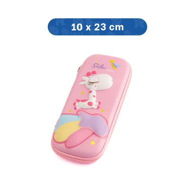 PACK4 ACCESORIO INFANTIL JIRAFA ROSADO ALTO RELIEVE CON DISENO LINDO PRACTICO Y+PAPEL REGALO - 4