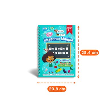 PACK6 ARTICULO CELESTE CUADERNO MAGICO PARA ESCRITURA CREATIVA Y+PAPEL REGALO - 4