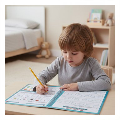 PACK6 PRODUCTO CELESTE CUADERNO MAGICO PARA USO ESCOLAR - 5