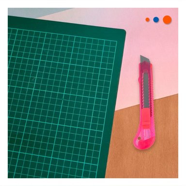 PACK6 TRINCHE PARA OFICINA 15CM ROSADO TRANSPARENTE SET 3 UNIDADES Y+PAPEL REGALO - 2