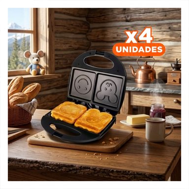 PACK4 APARATO DE CARITAS COMPACTO PARA COCINA EN HOGAR - 1