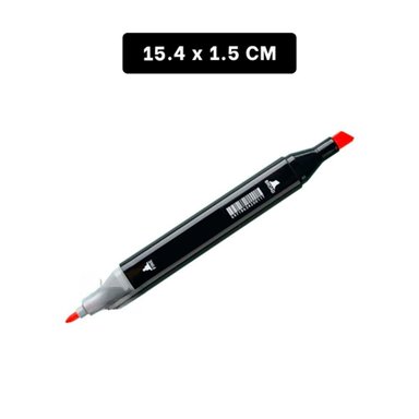 SET PROFESIONAL LETTERING ARTISTICO 168 UNIDADES DOBLE PUNTA TOUCH Y+REGALO STICKER - 4
