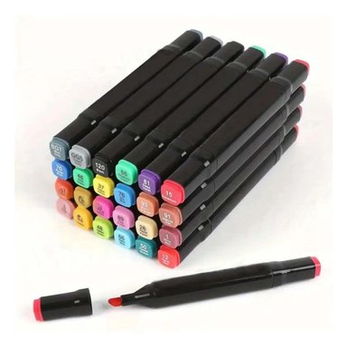 ROTULADORES PROFESIONALES LETTERING 24 UNIDADES TOUCH Y+PAPEL REGALO - 1