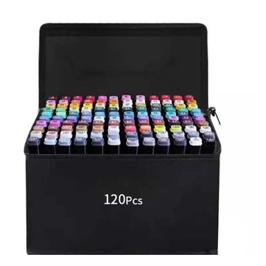 PACK6 COLECCION DOBLE PUNTA LETTERING ARTISTICO 120 UNIDADES TOUCH Y+REGALO STICKER - 2