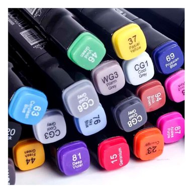 PLUMONES PROFESIONALES LETTERING 168 UNIDADES DOBLE PUNTA TOUCH - 2