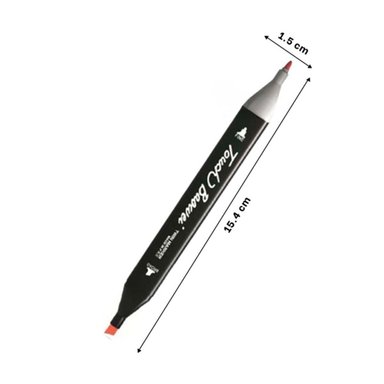 PLUMONES PROFESIONALES LETTERING 80 UNIDADES DOBLE PUNTA TOUCH - 4