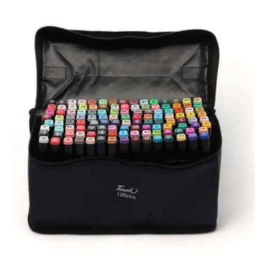 PACK4 ROTULADORES DOBLE PUNTA LETTERING ARTISTICO 120 UNIDADES TOUCH Y+PAPEL REGALO - 3