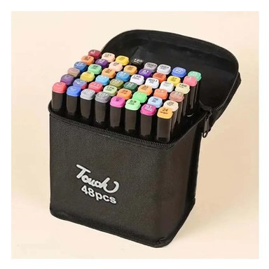 PACK2 COLECCION PROFESIONAL LETTERING 48 UNIDADES DOBLE PUNTA TOUCH - 3
