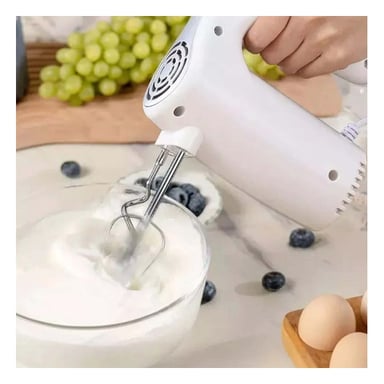 PACK6 MEZCLADOR PORTATIL ELECTRICO PARA COCINA HOGAR MODERNO Y+PAPEL REGALO - 5